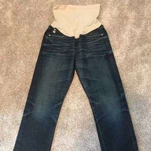 AG full panel maternity jeans size 28